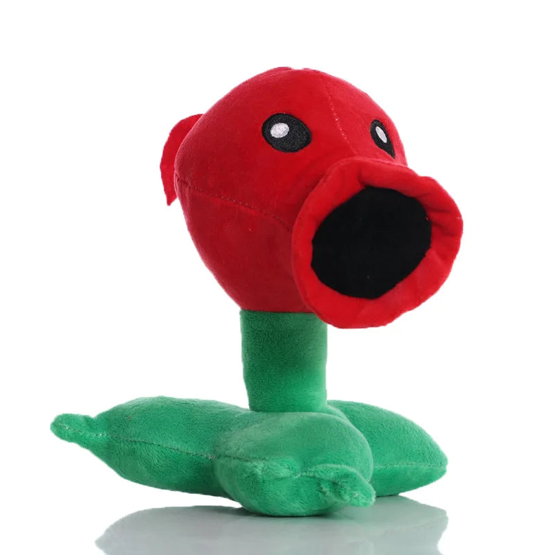 20cm Cartoon Anime Game Plants VS Zombies Stuffed Toys Pendants Peashooter Snow Pea Repeater Threepeater Gatling Pea Kids Gift