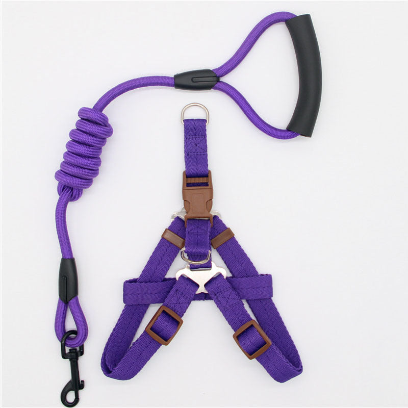 Correa Ajustable para Perros – Nylon Resistente para Mascotas de Todos los Tamaños