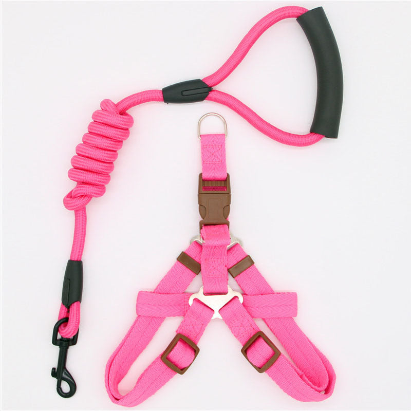 Correa Ajustable para Perros – Nylon Resistente para Mascotas de Todos los Tamaños
