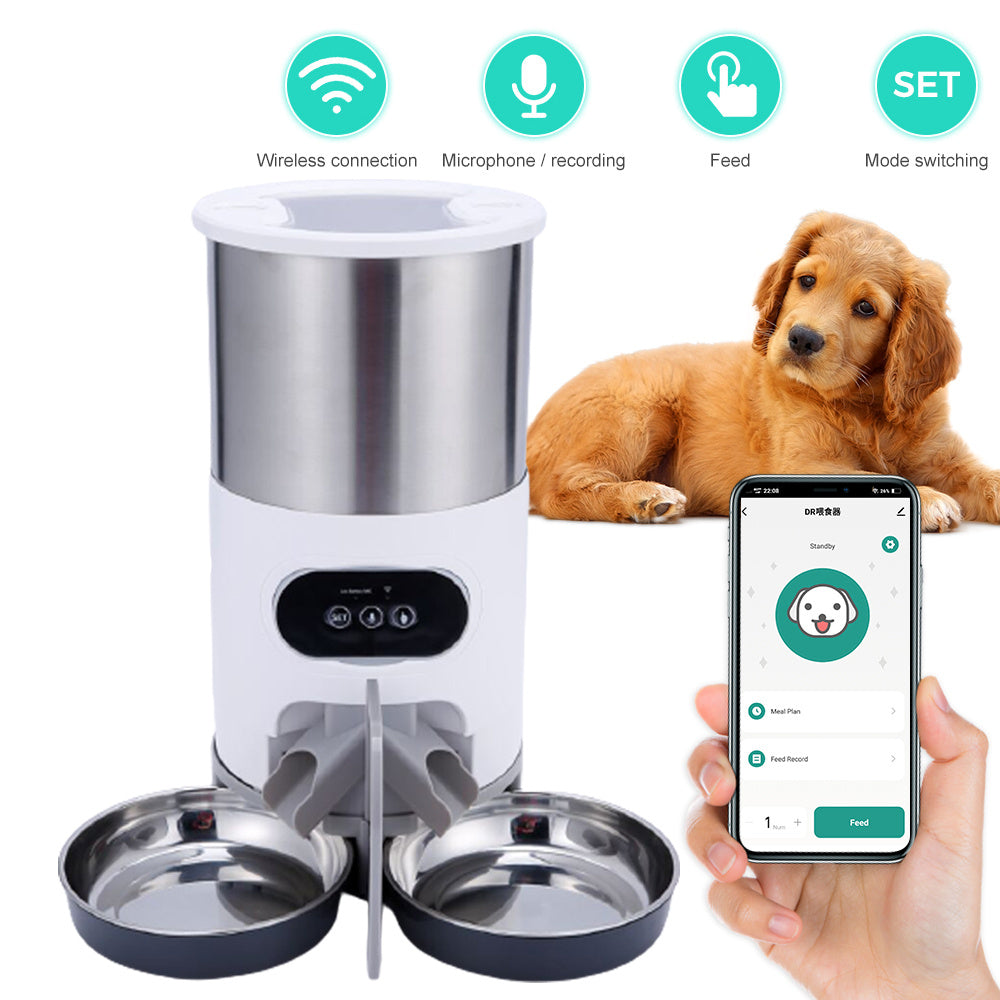 Comedero Automático con App. Alimenta a tu Mascota desde el Teléfono