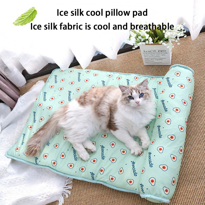 Cama Fresca para Perros Pequeños y Grandes – Ideal para Sofá, Piso o Cama