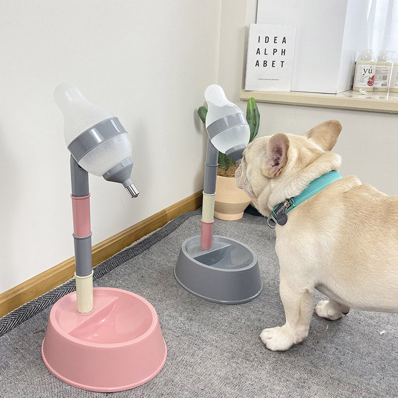 Bebedero Ajustable para Perros y Gatos – Flujo Suave y Fácil de Limpiar