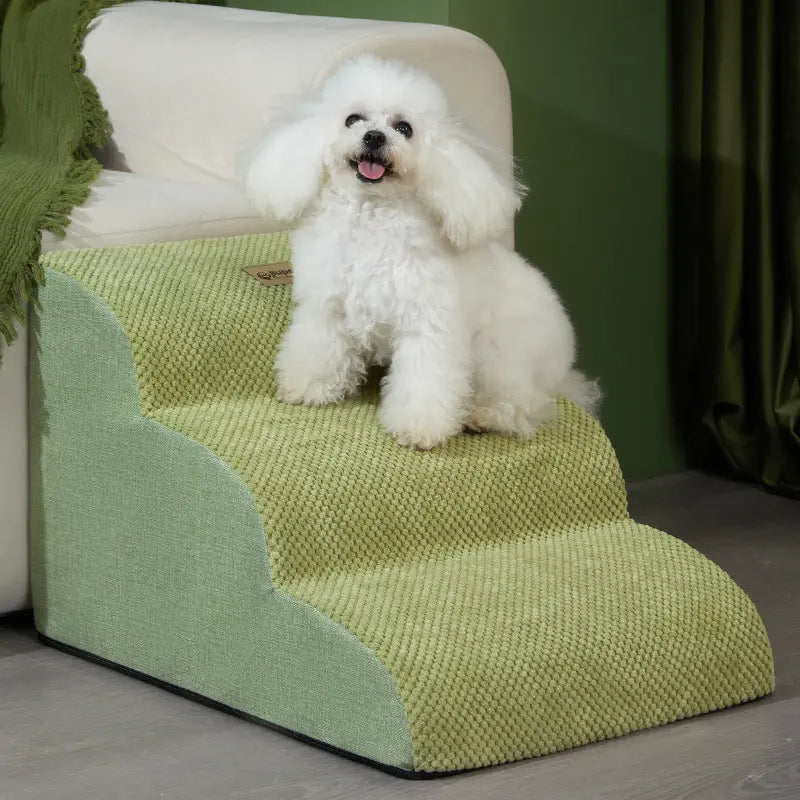 Escalera Suelta para Perros – Diseño Inclinado y Sin Riesgo de Resbalones 🐶