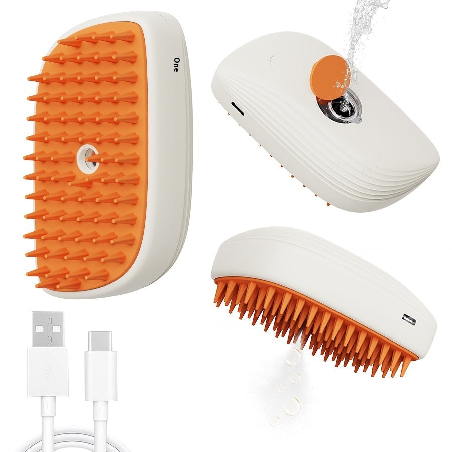 Smart Pet Comb – Steam, Spray & Soothing Massage
