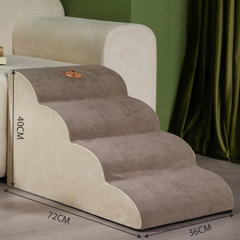 Escalera Suelta para Perros – Diseño Inclinado y Sin Riesgo de Resbalones 🐶