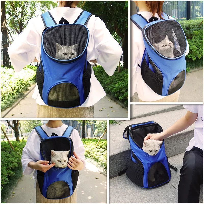 Mochila Portátil para Mascotas – Diseño Transpirable y Seguro para Viajes Diarios