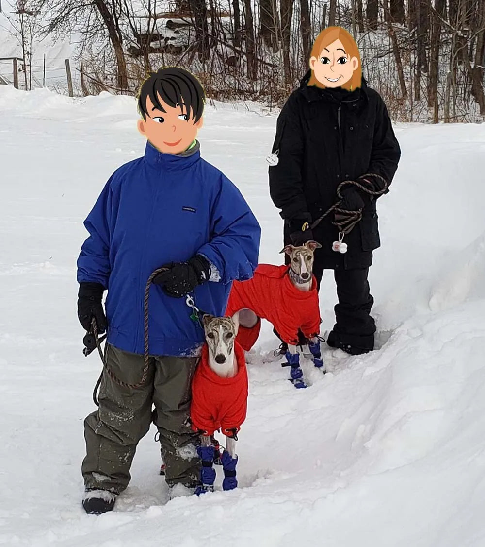 Medium Large Dog Shoes Waterproof Outdoor Winter Boots For Dog Booties Warm Long Non Slip Rain Shoes For Dog Zapatos Para Perro