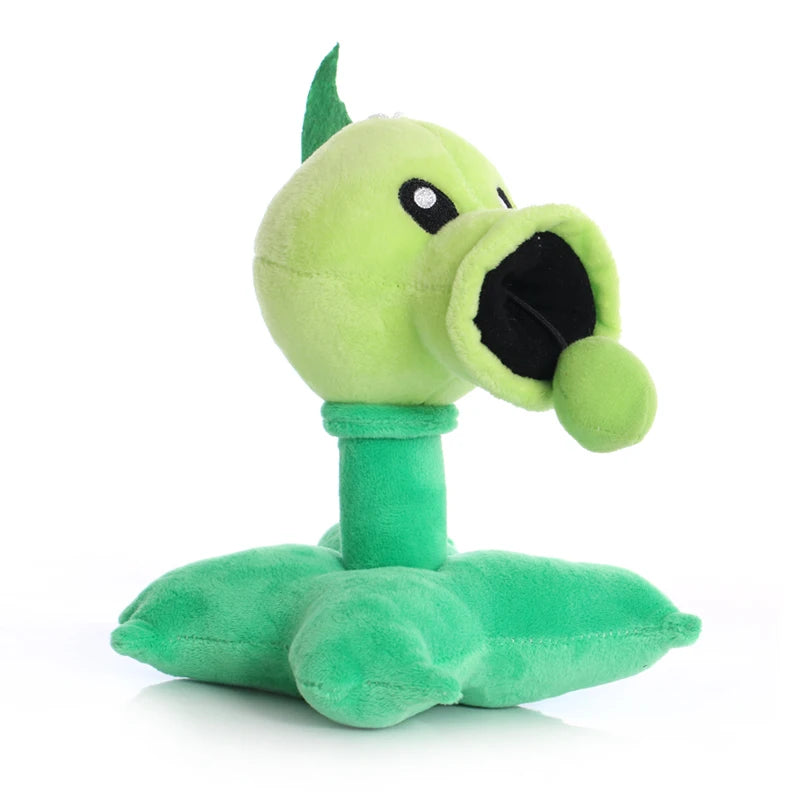 20cm Cartoon Anime Game Plants VS Zombies Stuffed Toys Pendants Peashooter Snow Pea Repeater Threepeater Gatling Pea Kids Gift