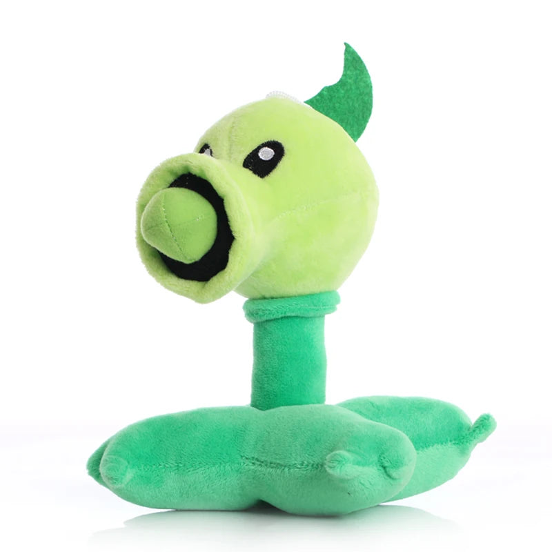 20cm Cartoon Anime Game Plants VS Zombies Stuffed Toys Pendants Peashooter Snow Pea Repeater Threepeater Gatling Pea Kids Gift