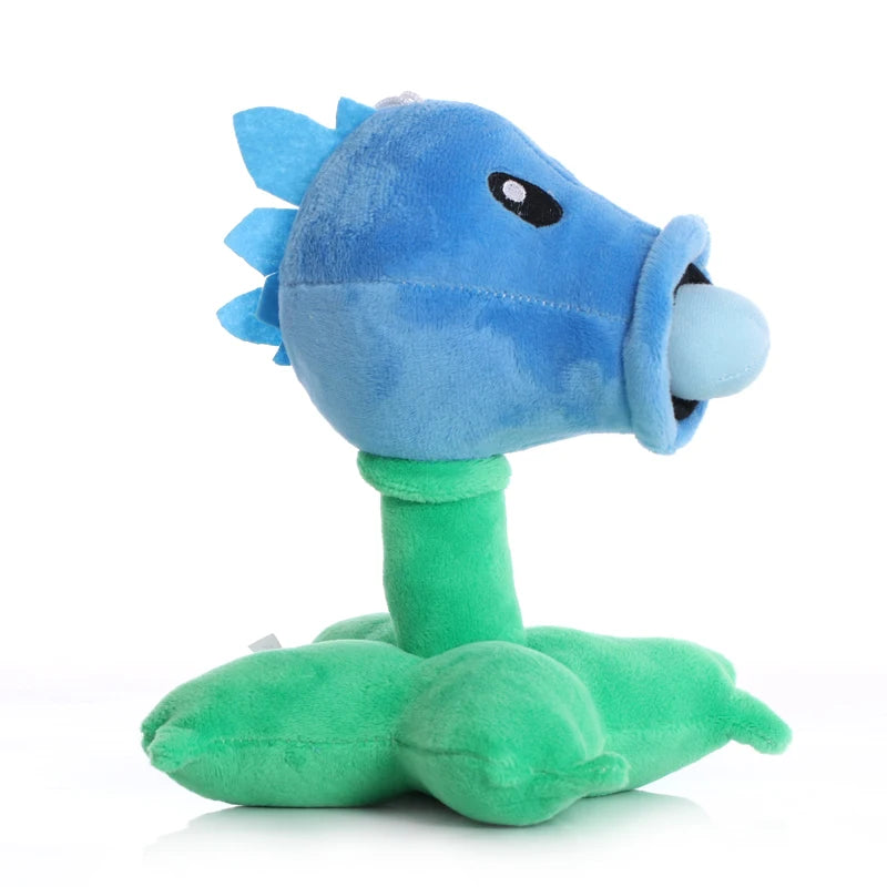 20cm Cartoon Anime Game Plants VS Zombies Stuffed Toys Pendants Peashooter Snow Pea Repeater Threepeater Gatling Pea Kids Gift