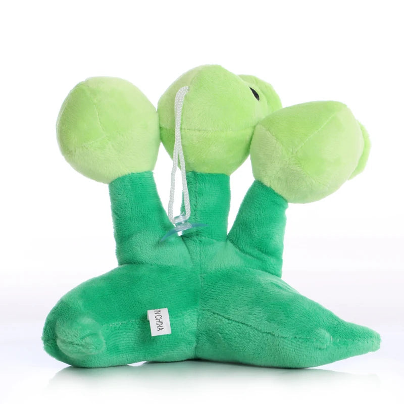 20cm Cartoon Anime Game Plants VS Zombies Stuffed Toys Pendants Peashooter Snow Pea Repeater Threepeater Gatling Pea Kids Gift