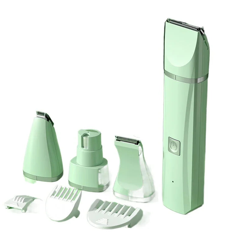 4 in 1Animal Grooming Machine Dog Clippers Professional Grooming Trimmer Rechargeable Dog Grooming Kits for Dogs Pets and Animal