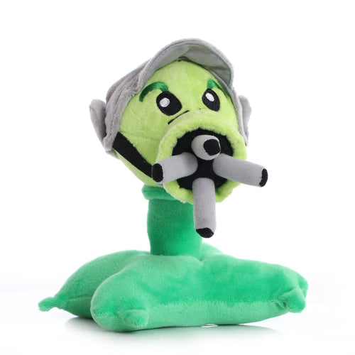 20cm Cartoon Anime Game Plants VS Zombies Stuffed Toys Pendants Peashooter Snow Pea Repeater Threepeater Gatling Pea Kids Gift