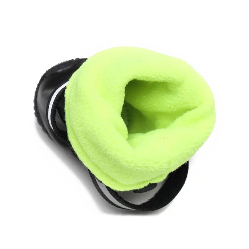 Medium Large Dog Shoes Waterproof Outdoor Winter Boots For Dog Booties Warm Long Non Slip Rain Shoes For Dog Zapatos Para Perro