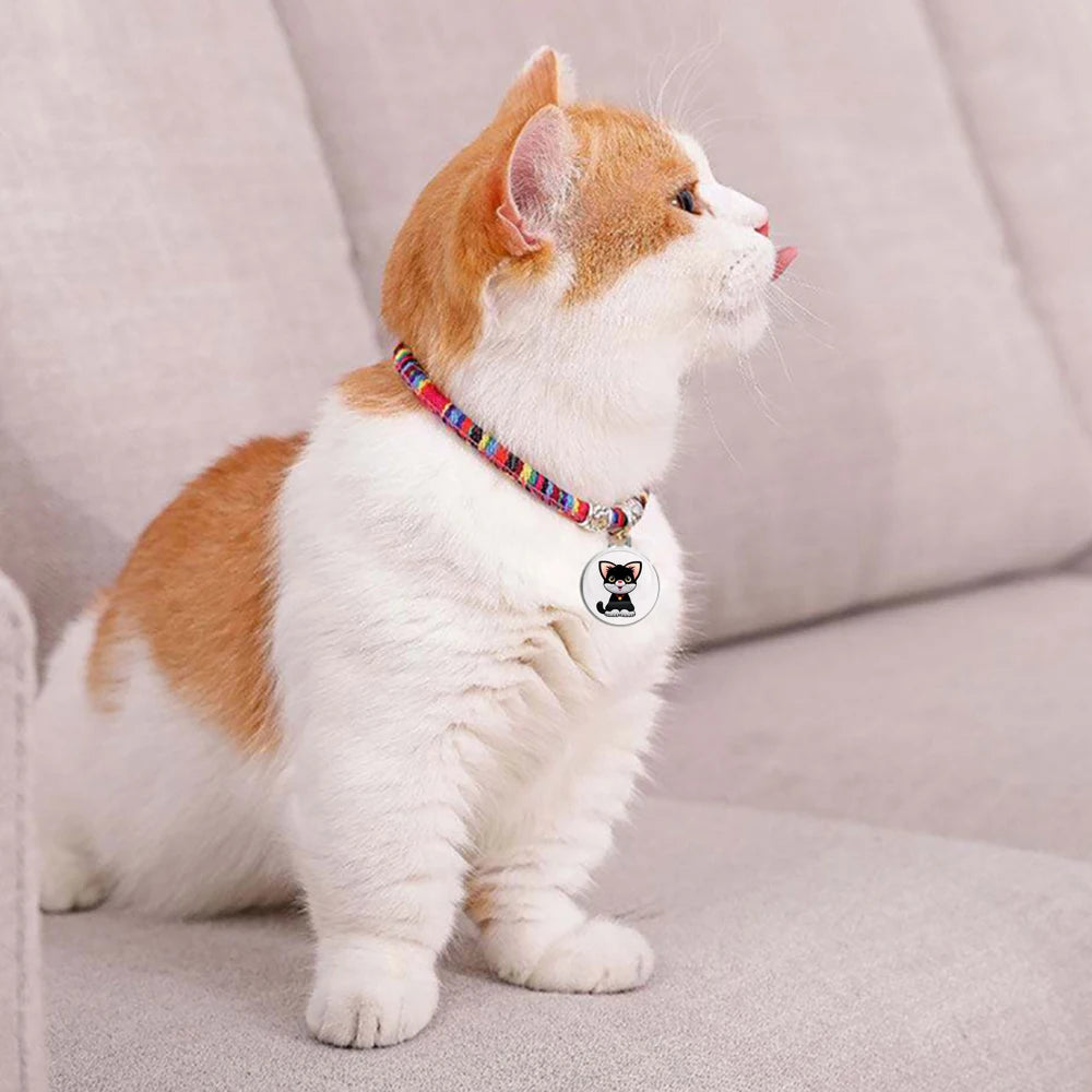 Cute GPS Pet Smart Anti-lost Global Locator Universal Waterproof Mini GPS Tracker Collar Cat Dog Tracker Locator for Android IOS