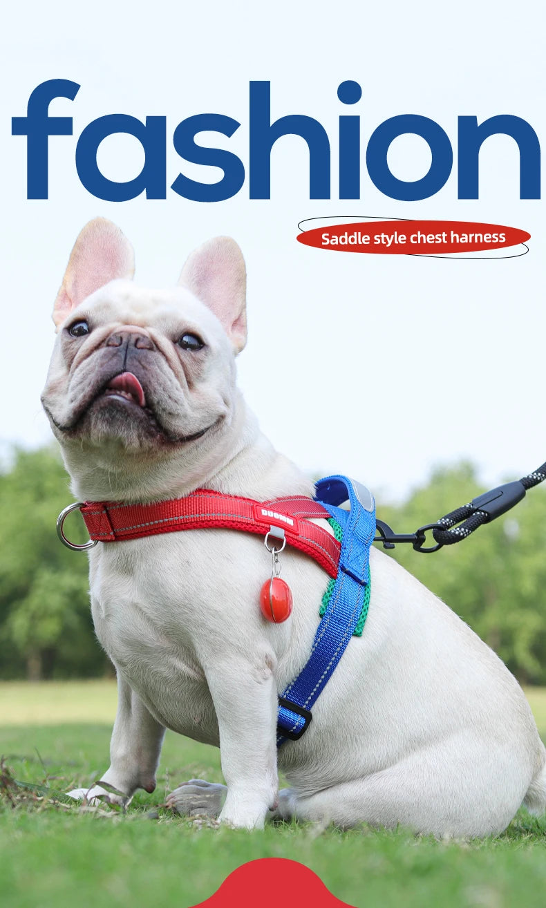 NEW Dogs Harness Saddle-type Pet Chest Strap for Small Medium Large Dogs Harnesses Puppy Collar Outdoor Walking Dogs Supplies