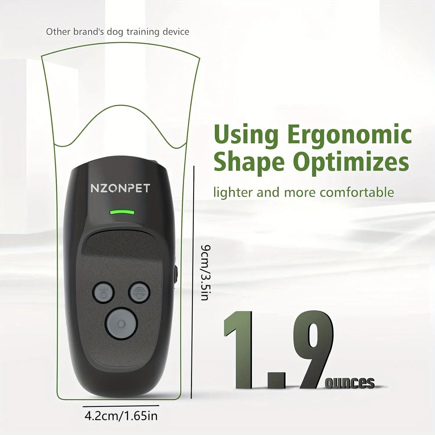 Anti-barking device, ultrasonic 3-in-1 dog barking deterrent device, 3 frequency dog training and barking control