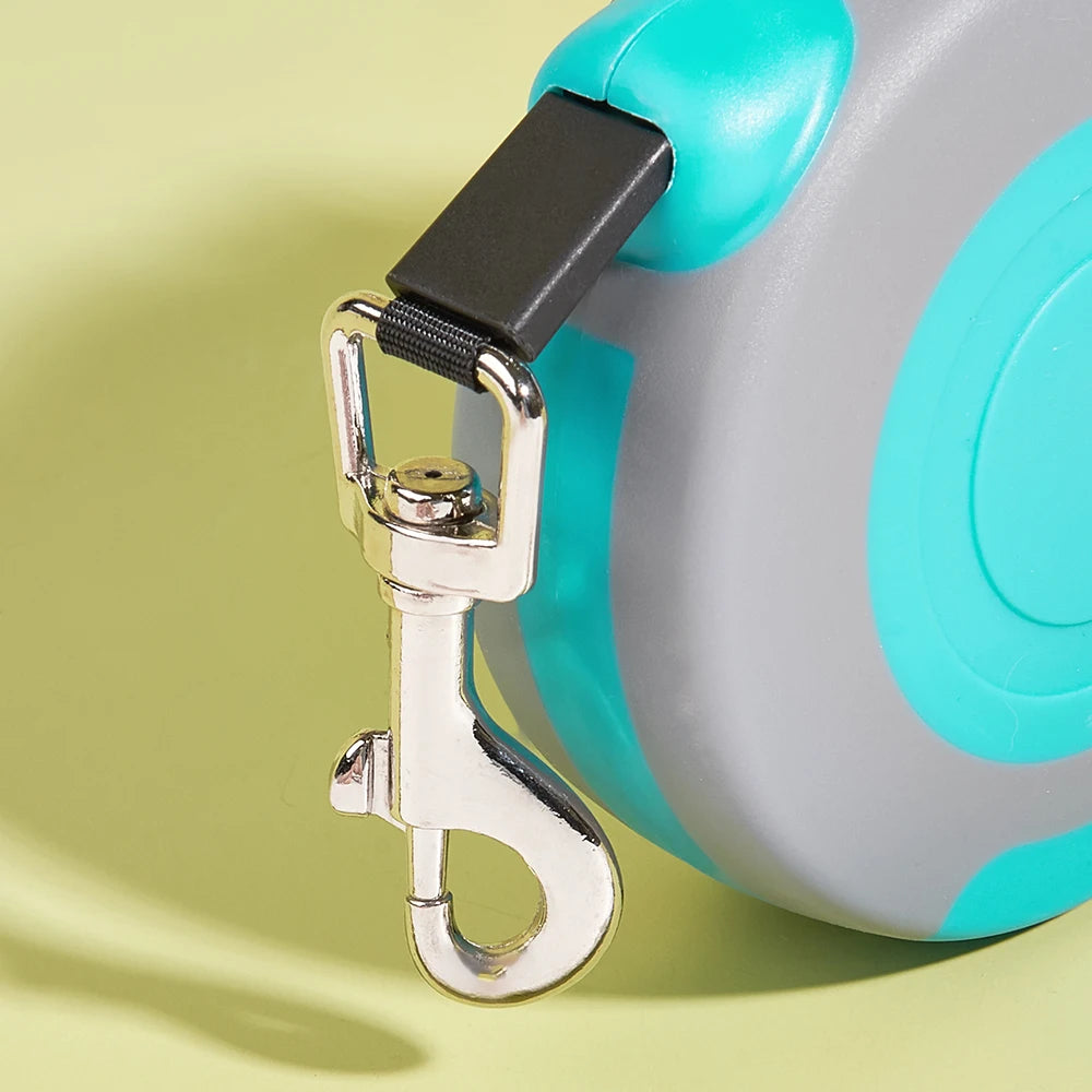 Correa retráctil de 3 m o 5 m comodidad segura para paseos largos y control total