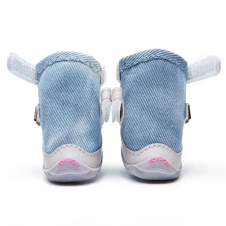 Spring/summer Dog Shoes Breathable Soft Pet Boots Yorkshire Terrier Pomeranian Puppy Shoes Dogs Accessories Zapatos Para Perro