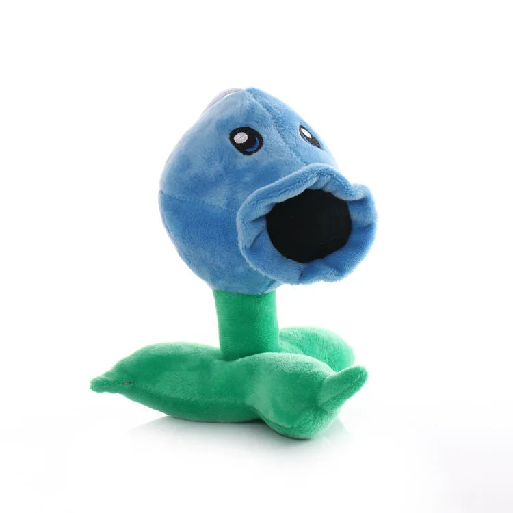 20cm Cartoon Anime Game Plants VS Zombies Stuffed Toys Pendants Peashooter Snow Pea Repeater Threepeater Gatling Pea Kids Gift