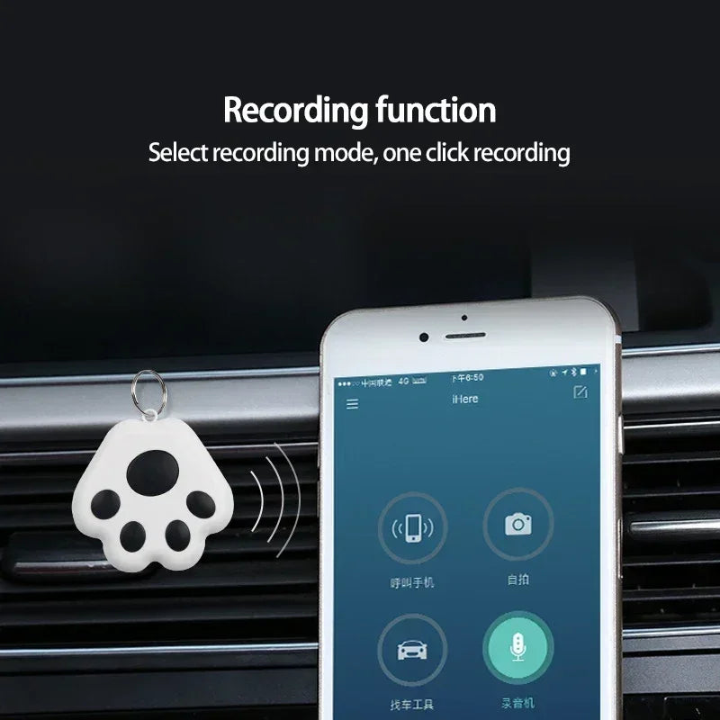 Pet Dog Cat Children's Intelligent Anti Loss Device Bluetooth 5.0 Mobile Phone Two-way Alarm Car Wallet Keychain Accessories