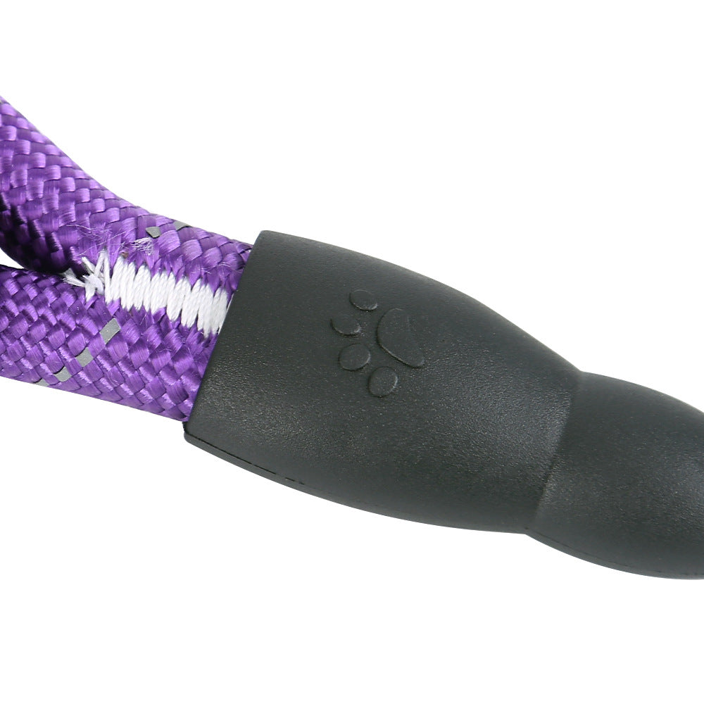 Correa reflectante de nailon fuerte control seguro para perros de todas las razas