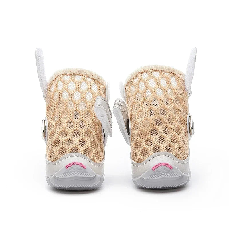 Spring/summer Dog Shoes Breathable Soft Pet Boots Yorkshire Terrier Pomeranian Puppy Shoes Dogs Accessories Zapatos Para Perro