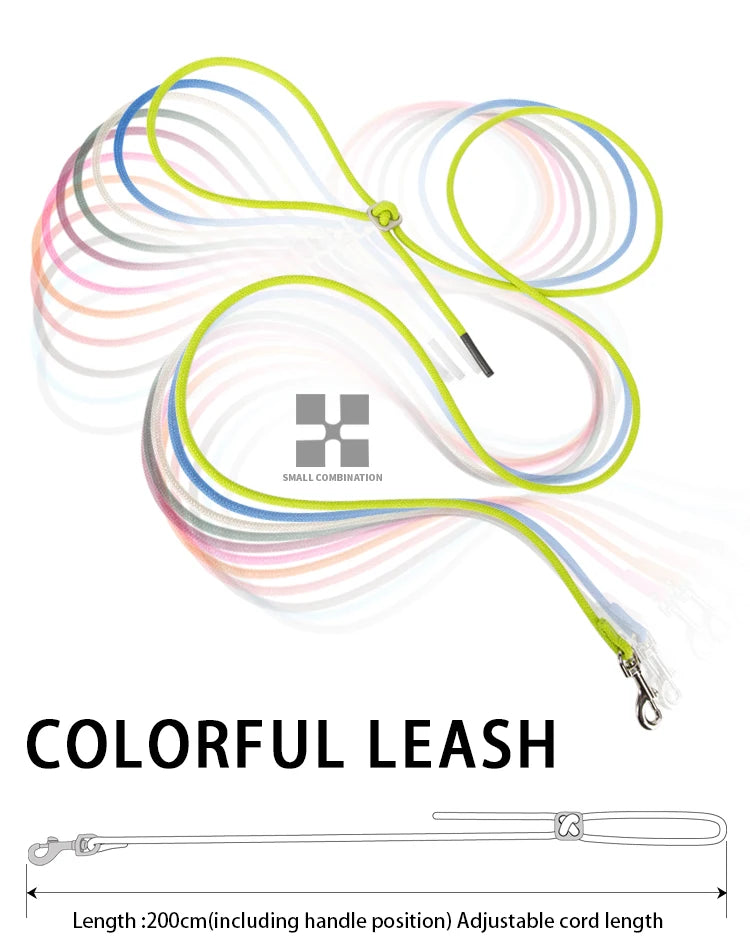 Dog Harness Leash Set for small medium dog Adjustable Reflective Puppy Cat Harness pet Vest Chihuahua Yorkies Outdoor Walking