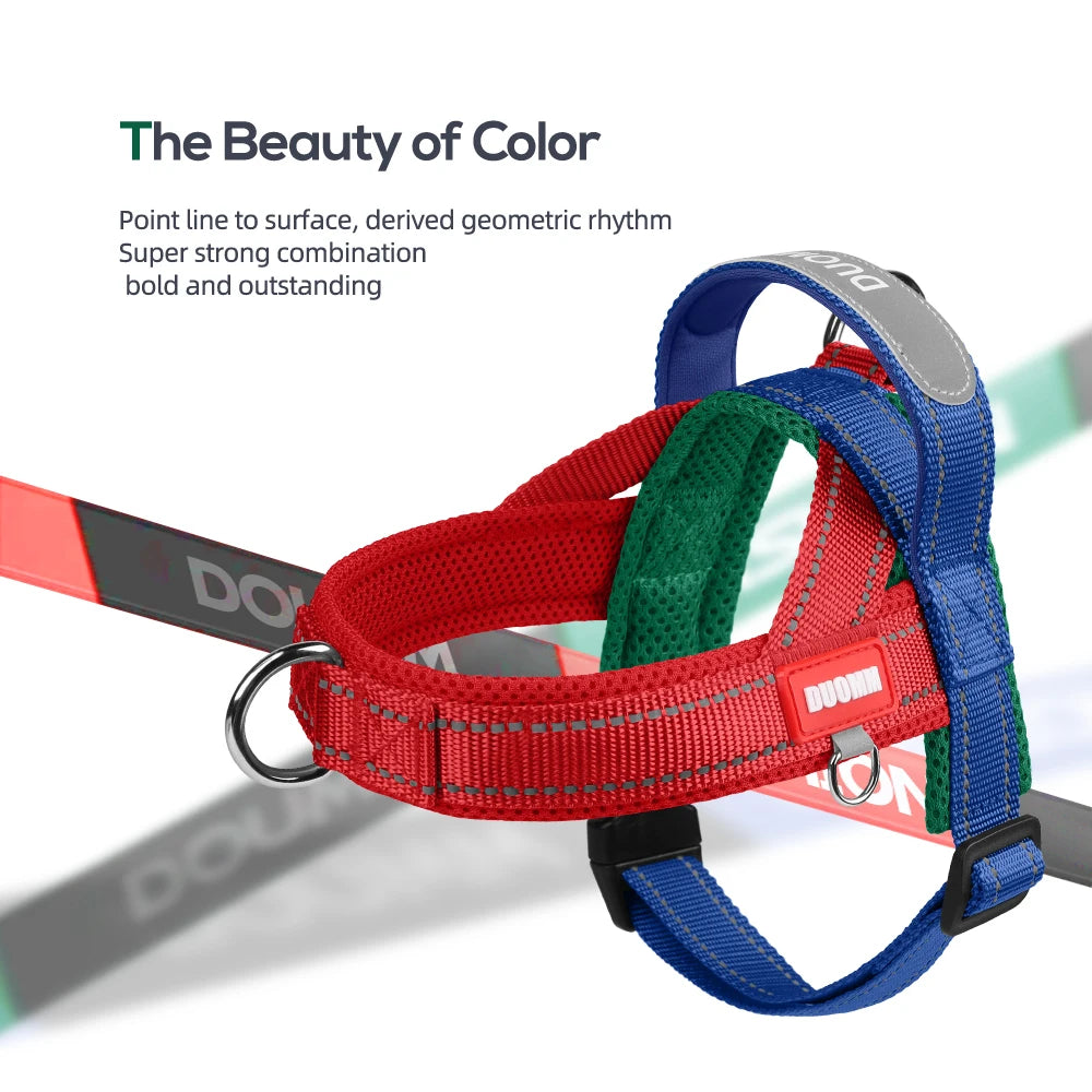NEW Dogs Harness Saddle-type Pet Chest Strap for Small Medium Large Dogs Harnesses Puppy Collar Outdoor Walking Dogs Supplies