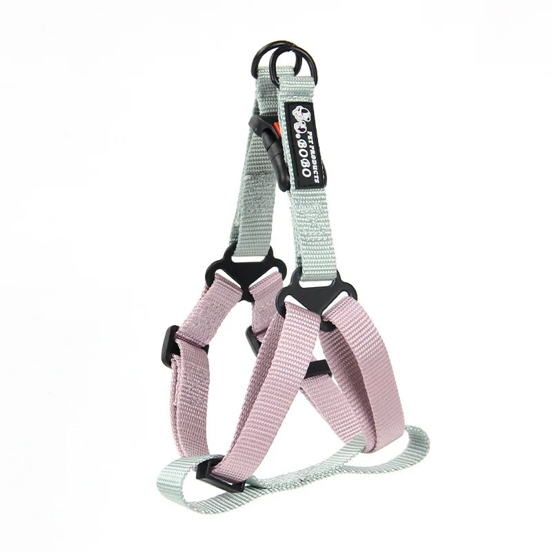 Adjustable Pet Harness for Small Medium Dogs Nylon Dog Harness Leash Set Puppy Harness Dog Accessories