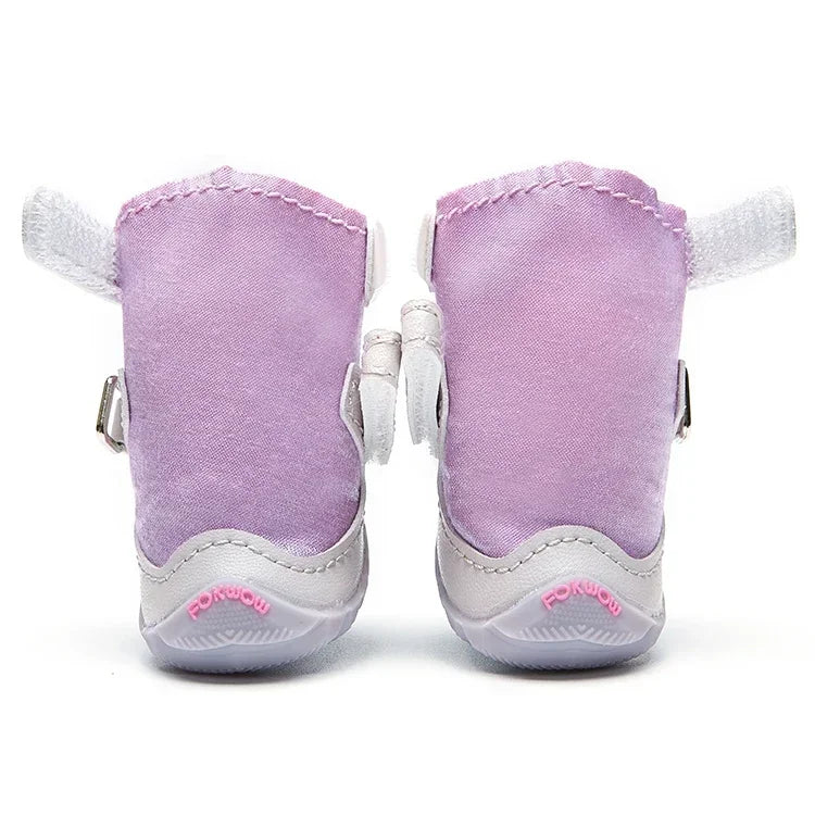 Spring/summer Dog Shoes Breathable Soft Pet Boots Yorkshire Terrier Pomeranian Puppy Shoes Dogs Accessories Zapatos Para Perro