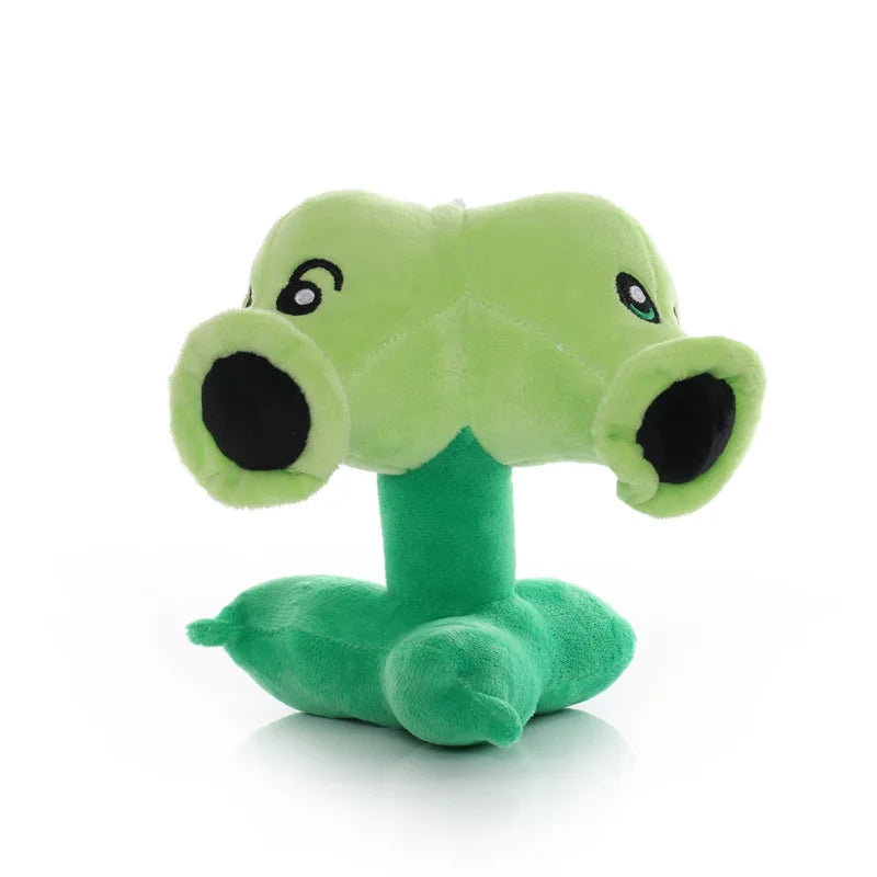 20cm Cartoon Anime Game Plants VS Zombies Stuffed Toys Pendants Peashooter Snow Pea Repeater Threepeater Gatling Pea Kids Gift