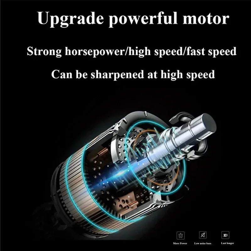 New Electric Dog Nail Clippers Rechargeable USB Charging LED Light Quiet Cat Nail Grinders Pet Paws Nail Grooming Supplies