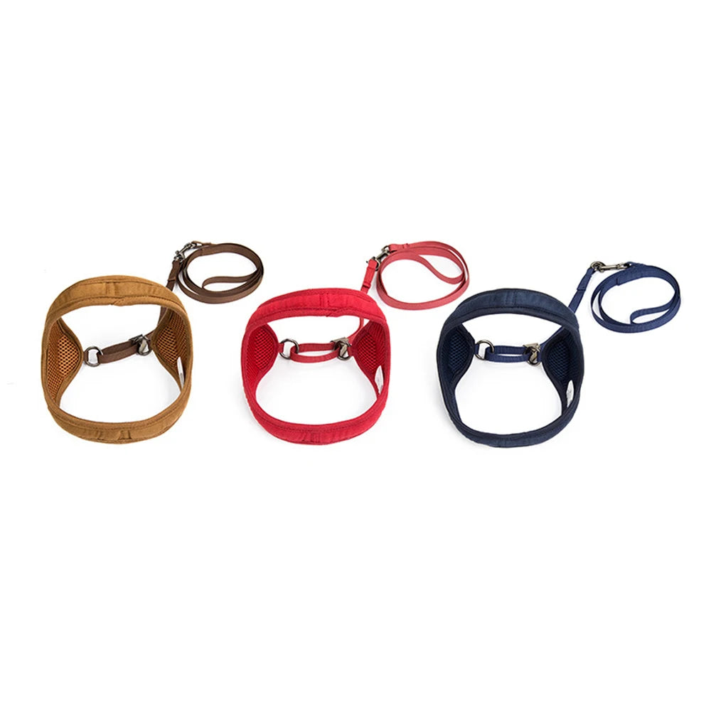 Small Dog Vest Harness Leash Set Pet Chest Strap Walking Medium Dog Harness