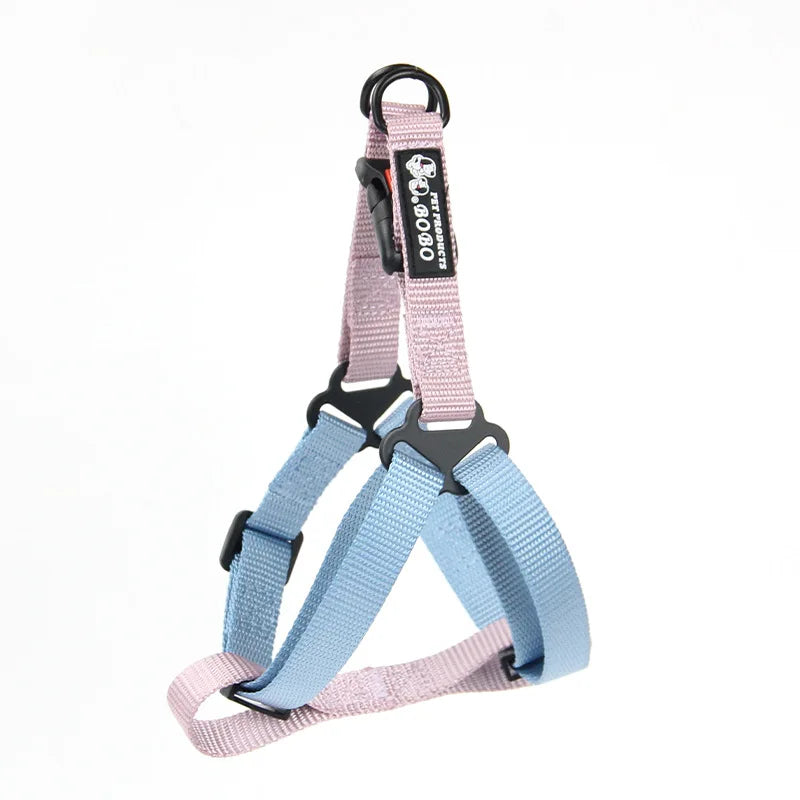 Adjustable Pet Harness for Small Medium Dogs Nylon Dog Harness Leash Set Puppy Harness Dog Accessories