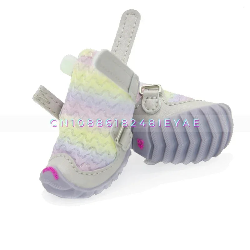 Spring/summer Dog Shoes Breathable Soft Pet Boots Yorkshire Terrier Pomeranian Puppy Shoes Dogs Accessories Zapatos Para Perro