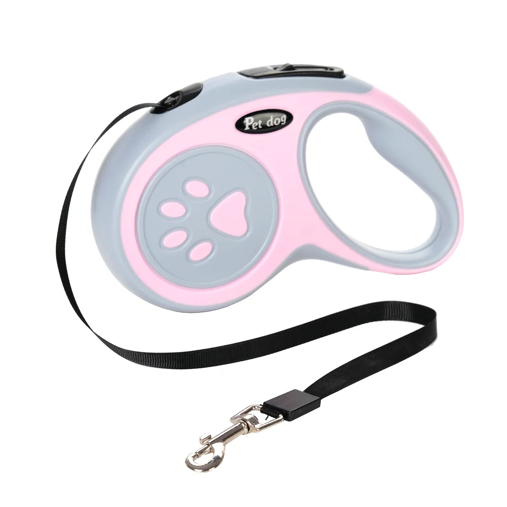 3/5M Dog Leash For Small Medium Large Dogs Cat Puppy Lead Extending Automatic Retractable Outdoor Walking Pet Labrador Supplies