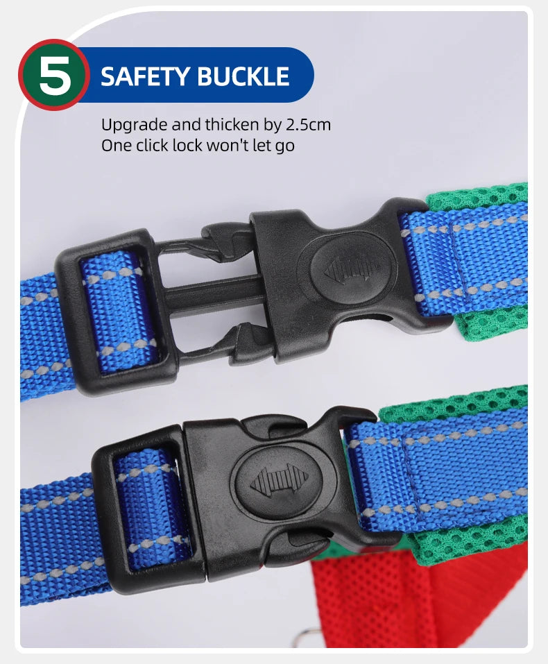 NEW Dogs Harness Saddle-type Pet Chest Strap for Small Medium Large Dogs Harnesses Puppy Collar Outdoor Walking Dogs Supplies
