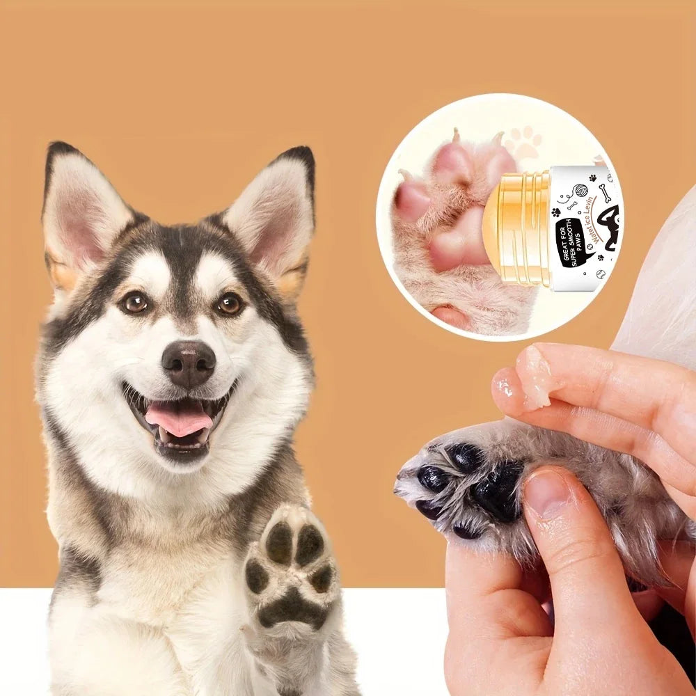 Dog Paw Balm - Lick Safe Snout Soother - Moisturizing, Soothing and Nourishing Stimulation - Prevent Cracks and Wounds - Dog Foot Cream Waxed, Oil, Butter, Extract