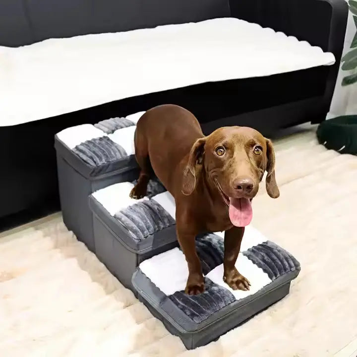 Escaleras Tipo Mueble – Para Perros y Diseño de Interiores con Estilo 🏠✨