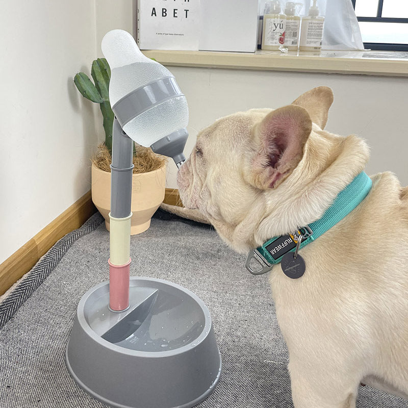 Bebedero Ajustable para Perros y Gatos – Flujo Suave y Fácil de Limpiar