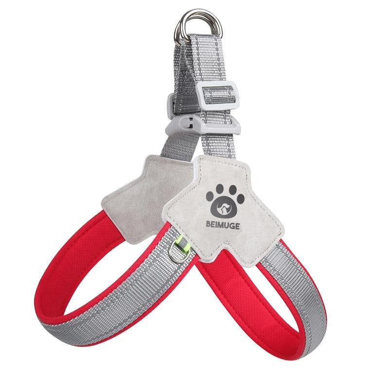 Arnés Ajustable para Perros y Gatos. Diseño Reflectivo
