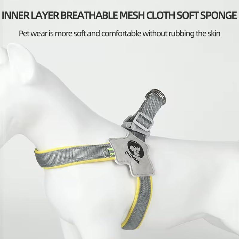 Arnés Ajustable para Perros y Gatos. Diseño Reflectivo
